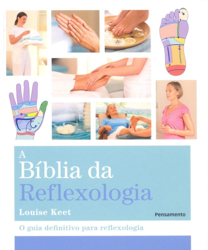 capa do livro a biblia da reflexologia