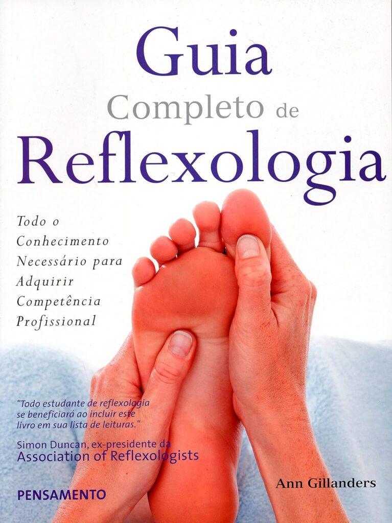 capa do livro guia completo de reflexologia